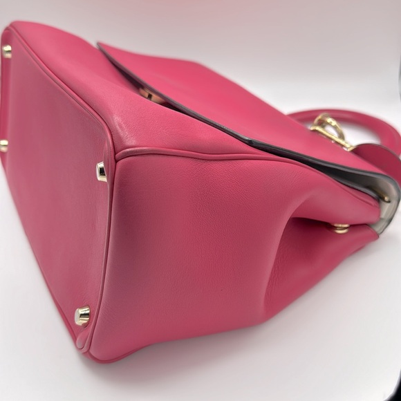 CHRISTIAN DIOR Leather Medium Be Dior Bag - Picture 5 of 16